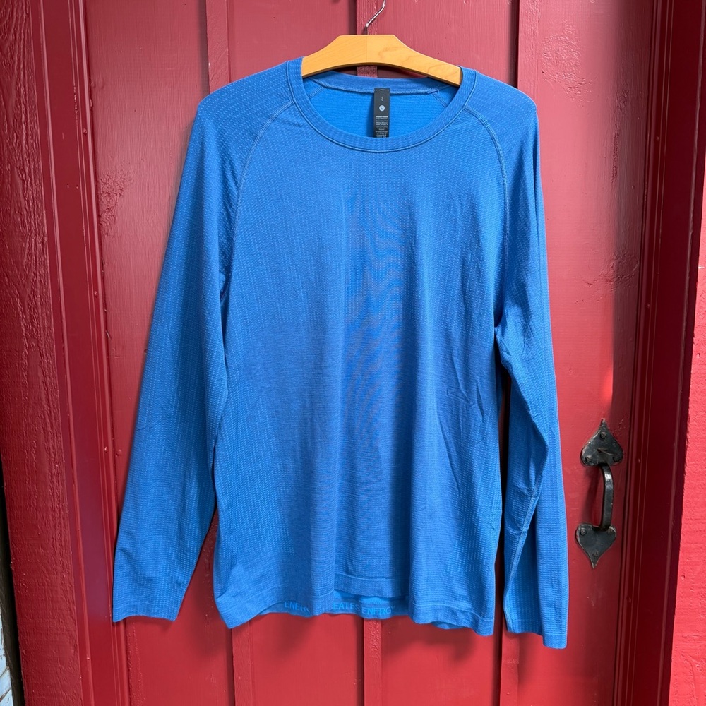 lululemon athletica Blue Long-Sleeve
